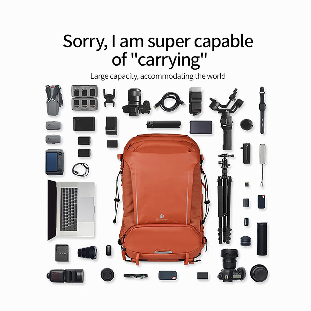 EIRMAI S25 ORANGECOLOR PHOTOGRAPHY BACKPACK 25L