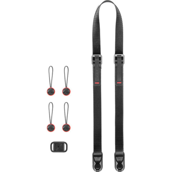 PEAK DESIGN LEASH BLACK ULTRALIGHT CAMERA STRAP