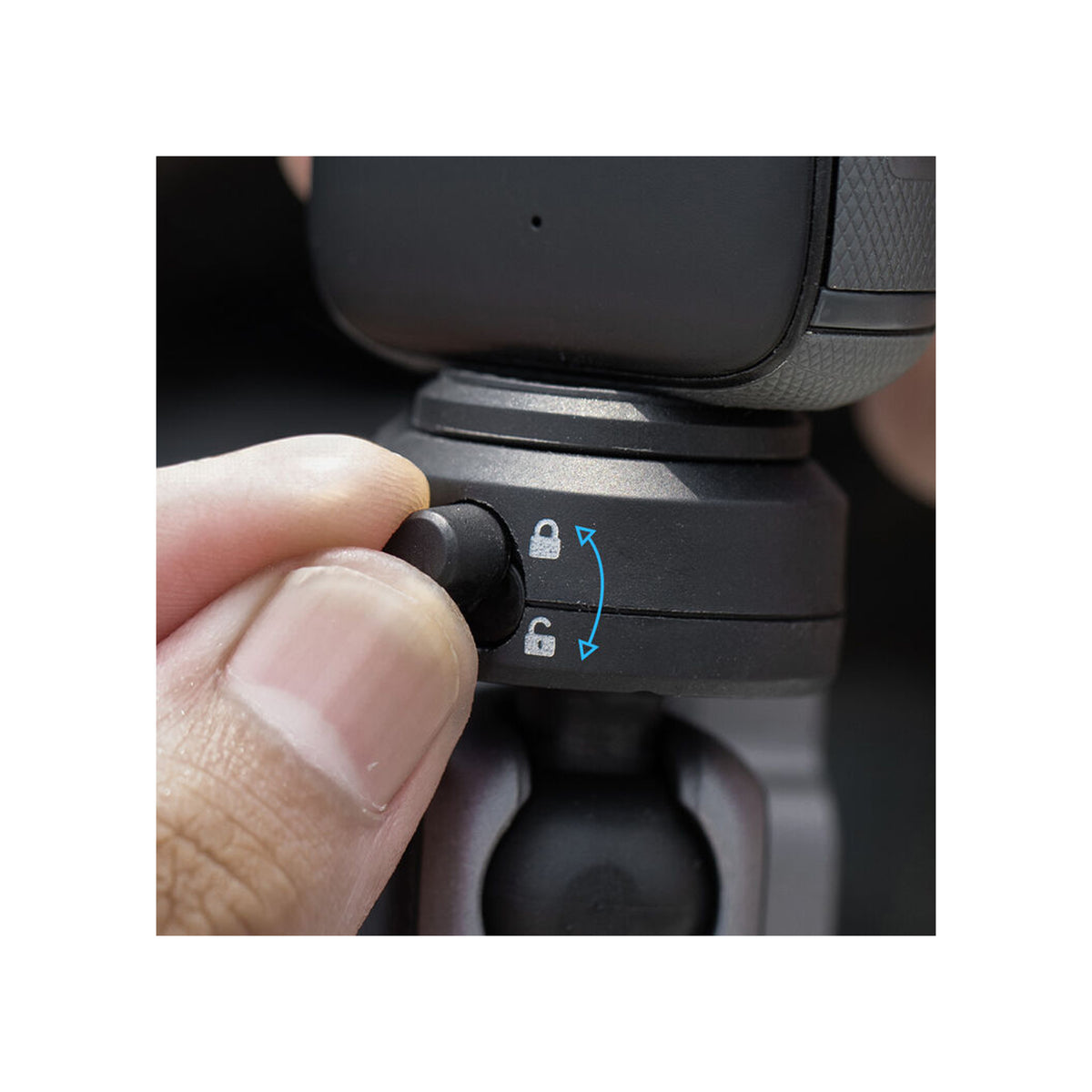 PGYTECH Action Camera Helmet Mount with CapLock Ball Head Arm-P-GM-225