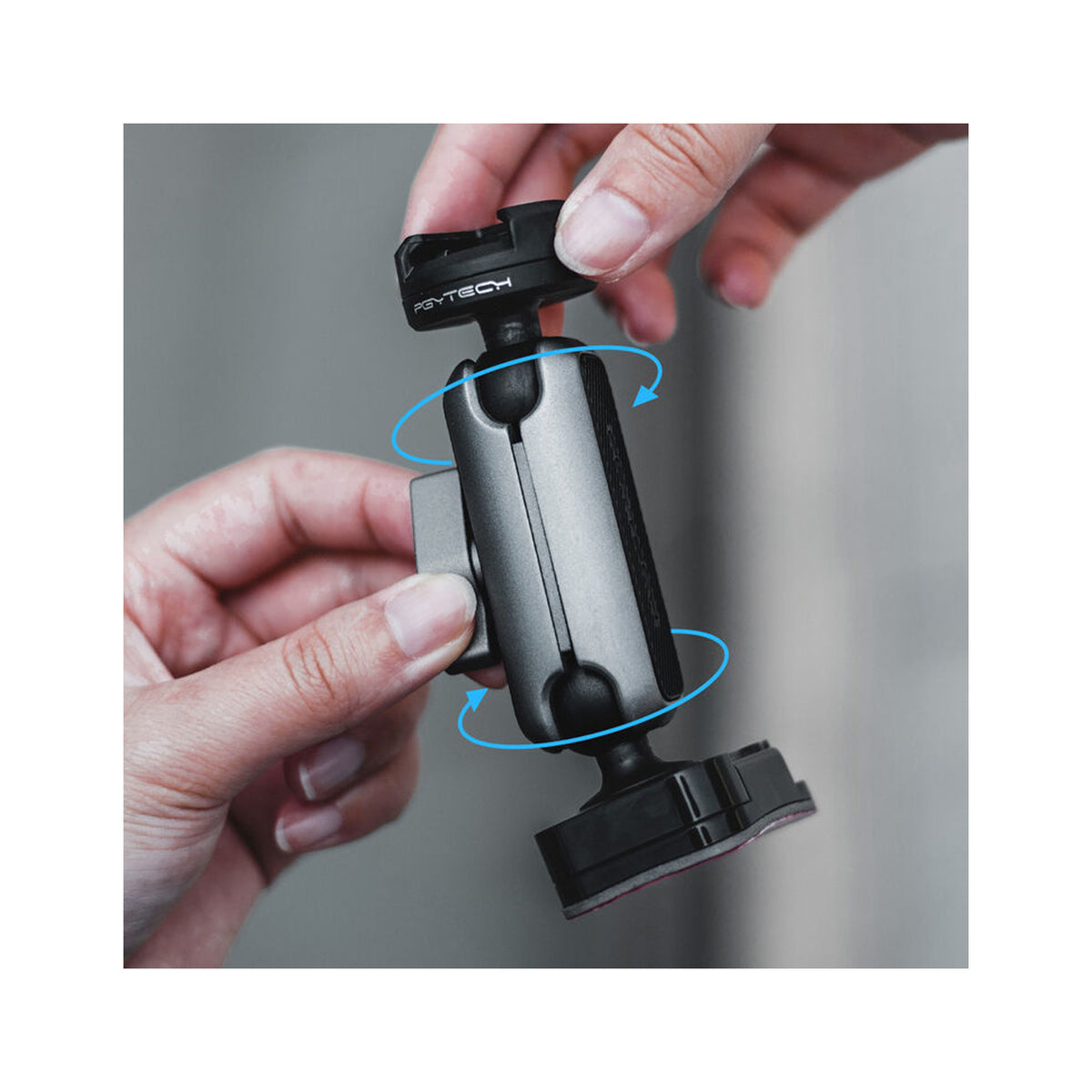 PGYTECH Action Camera Helmet Mount with CapLock Ball Head Arm-P-GM-225