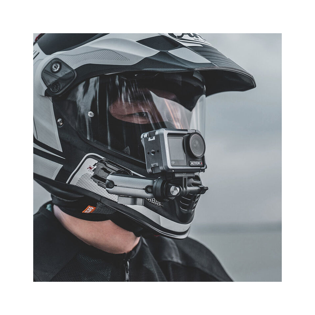 PGYTECH Action Camera Helmet Mount with CapLock Ball Head Arm-P-GM-225