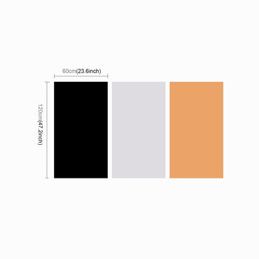 PULUZ BACKGROUND PVC PAPER KIT (3 Colors (Black, White,Yellow), Size: 120cm x 60cm(PKT5200)