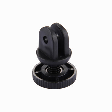 PULUZ Mini Size 1/4 inch Screw Tripod Mount Adapter for GoPro, Insta360, DJI and Other Action Cameras, 3.9mm Diameter Screw Hole, 2.2cm Diameter-PU212