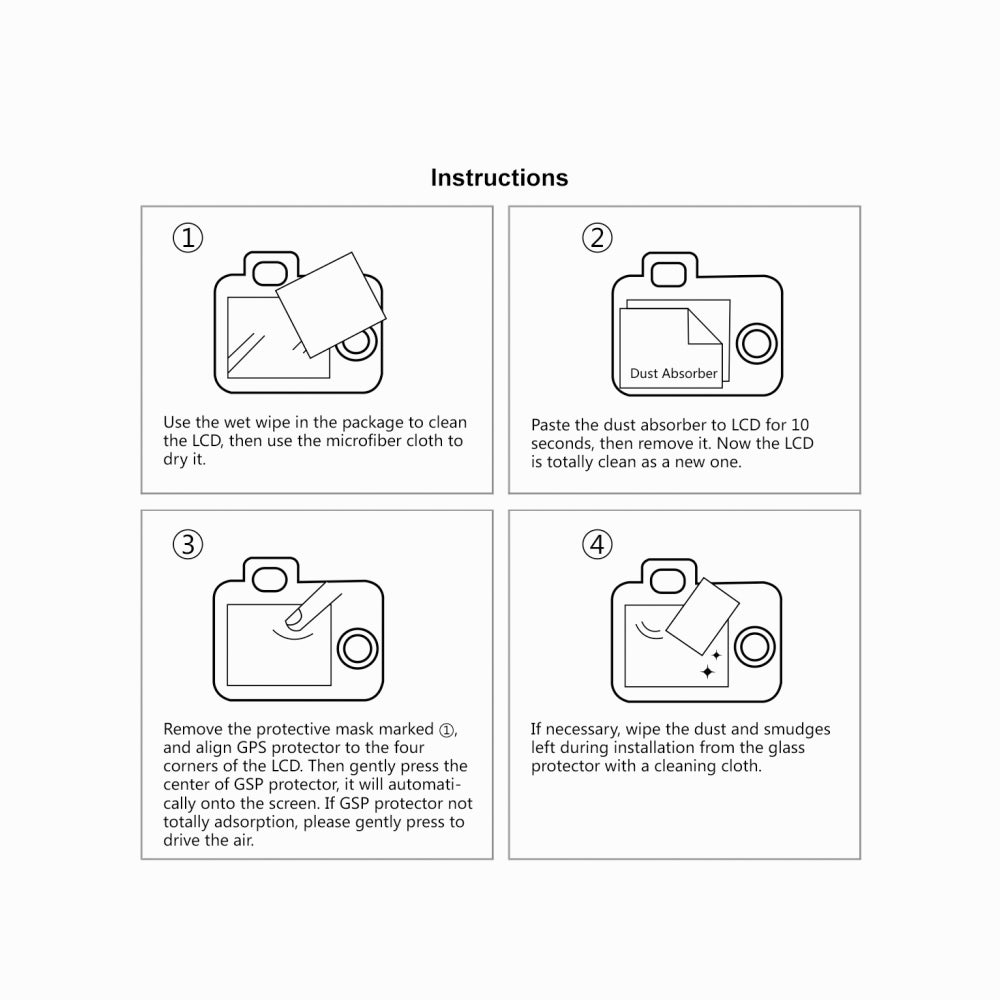PULUZ 2.5D 9H Tempered Glass Film for Canon PowerShot G7 X Mark III / M200 / 850D