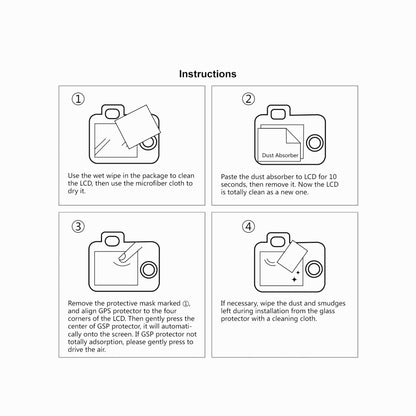 PULUZ 2.5D 9H Tempered Glass Film for Canon PowerShot G7 X Mark III / M200 / 850D