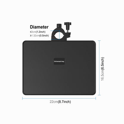 PULUZ Standard Version Live Tripod Sound Card Tray, Size: 16.5 x 22cm (Black)-PU626B