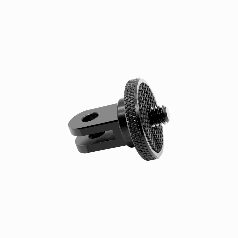 PULUZ 1/4 inch Screw Metal Tripod Mount Action Camera Adapter (Black)-PU705B