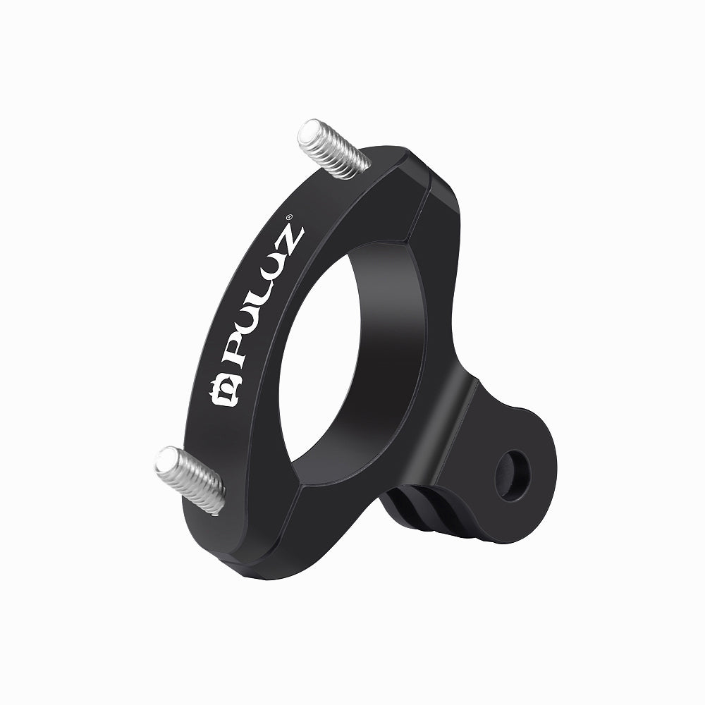 PULUZ Bike Handlebar Adapter Aluminum Mount for GoPro, Insta360, DJI and Other Action Cameras (Black)PU193B