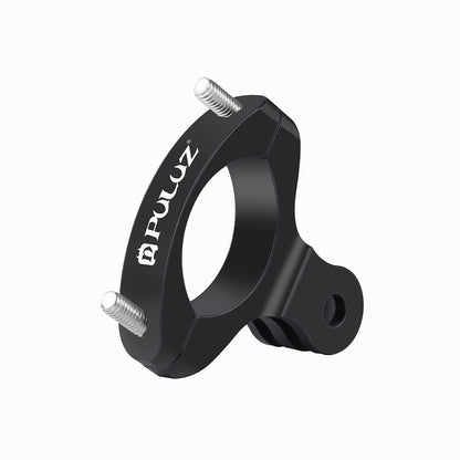 PULUZ Bike Handlebar Adapter Aluminum Mount for GoPro, Insta360, DJI and Other Action Cameras (Black)PU193B