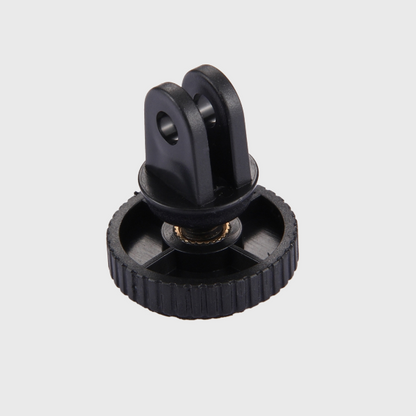 PULUZ 1/4-inch Screw Tripod Mount Adapter for GoPro, Insta360, DJI and Other Action Cameras 5mm Diameter Screw Hole, 3.3cm Diameter-PU213