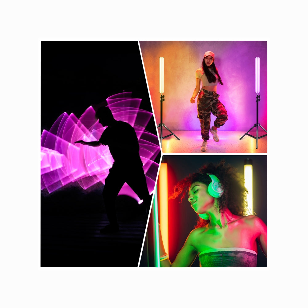 PULUZ 30cm Photo Handheld Full Color RGB Stick Light Magnetic LED Fill Light-PU4139