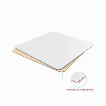 PULUZ 39cm Photography Acrylic Reflective Display Table Background Board (White)-PU5340