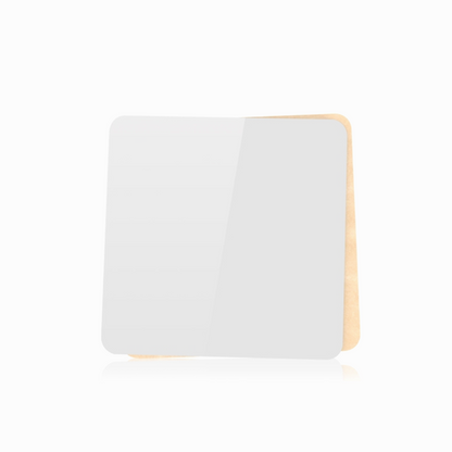 PULUZ 39cm Photography Acrylic Reflective Display Table Background Board (White)-PU5340