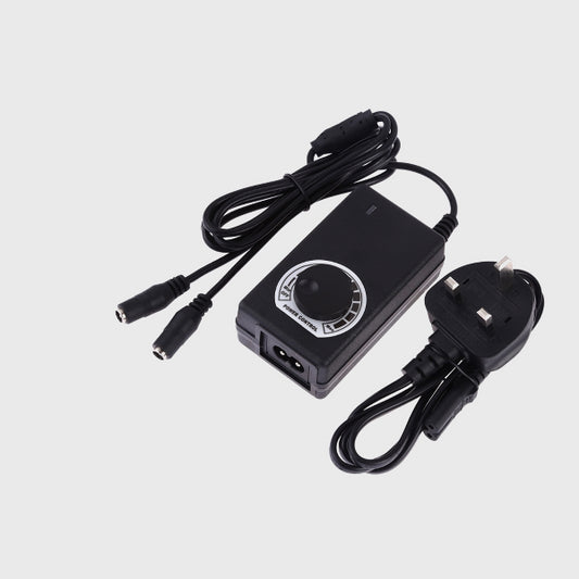 PULUZ Constant Current LED Power Supply Power Adapter for 40cm Studio Tent, AC 110-240V to DC 12V 2A (UK Plug)