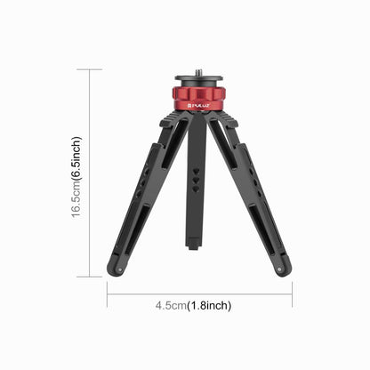 PULUZ Desktop Vlogging Live Tripod Holder with Cold Shoe Bases for DSLR & Digital Cameras, Adjustable Height: 7.5-14.5cm-PU3070GT