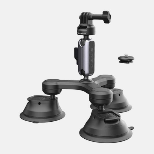 PYGTECH CAPLOCK THREE ARM SUCTION MOUNT