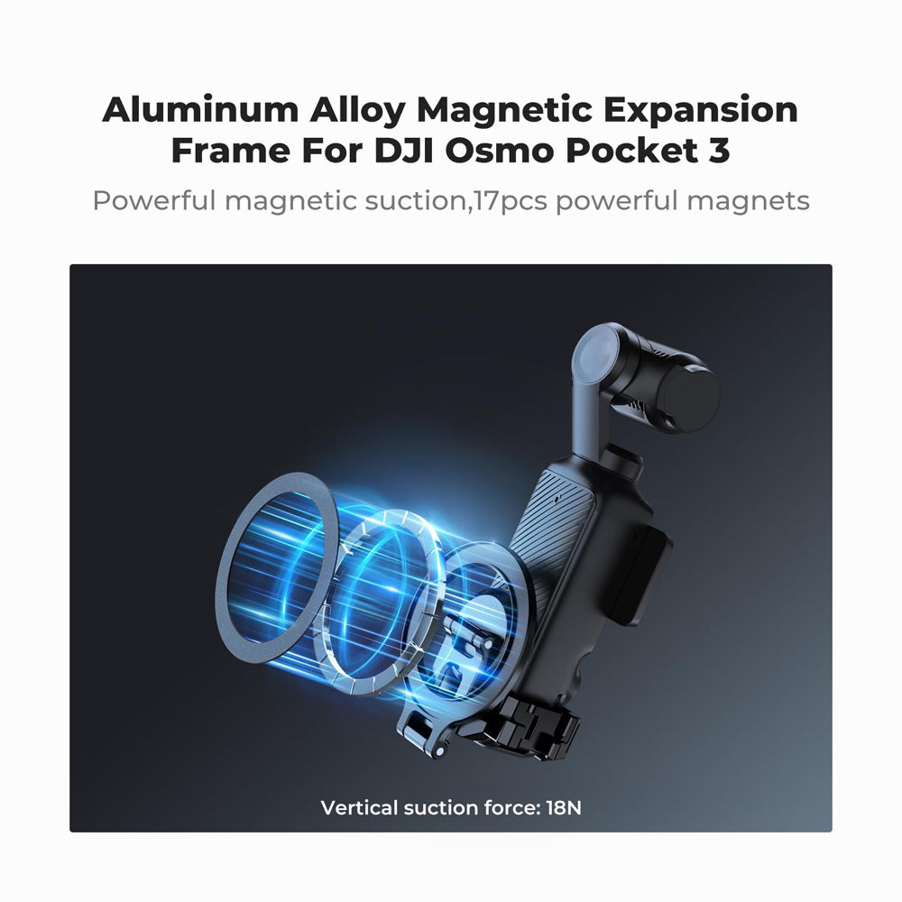 Pocket 3 Aluminum Alloy Magnetic Expansion Frame SKU: KF31.162