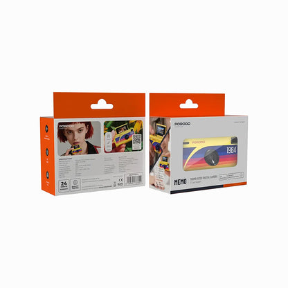 Porodo Lifestyle Memo Thumb-Sized Digital Camera Yellow
