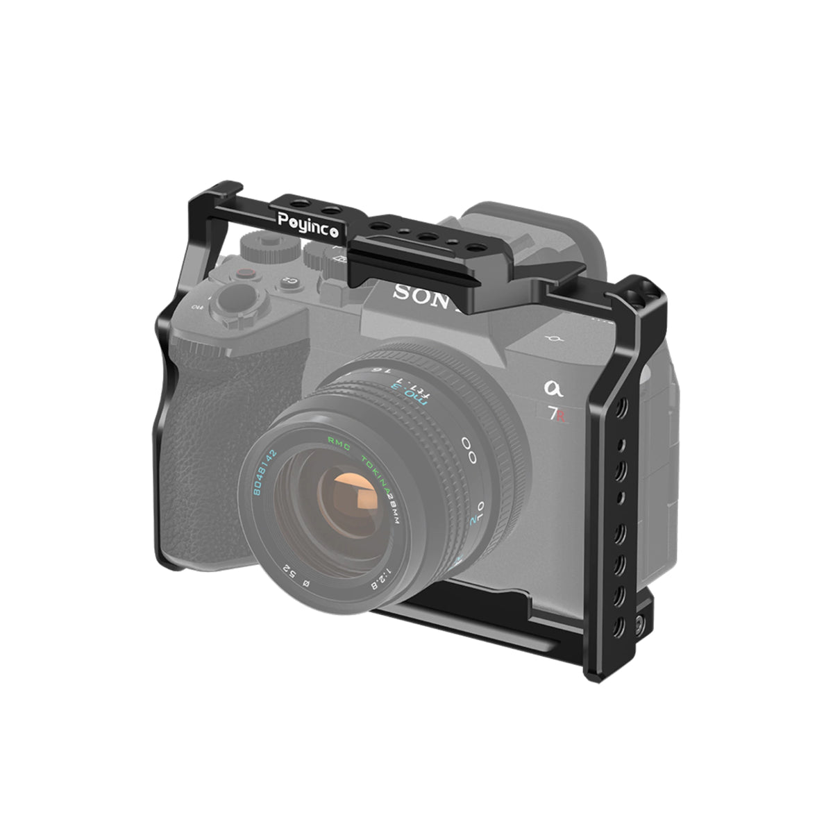 Poyinco aluminum cage for Sony A7M5/A7M4/A7R5/A7M3/A7R3