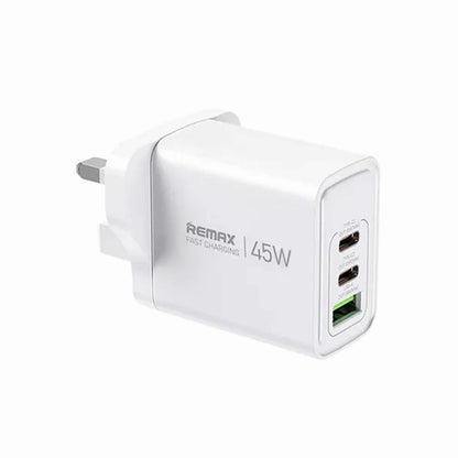 REMAX - RP-U139 Kiddy Series 45W Fast Charger ( PD+QC ) - White