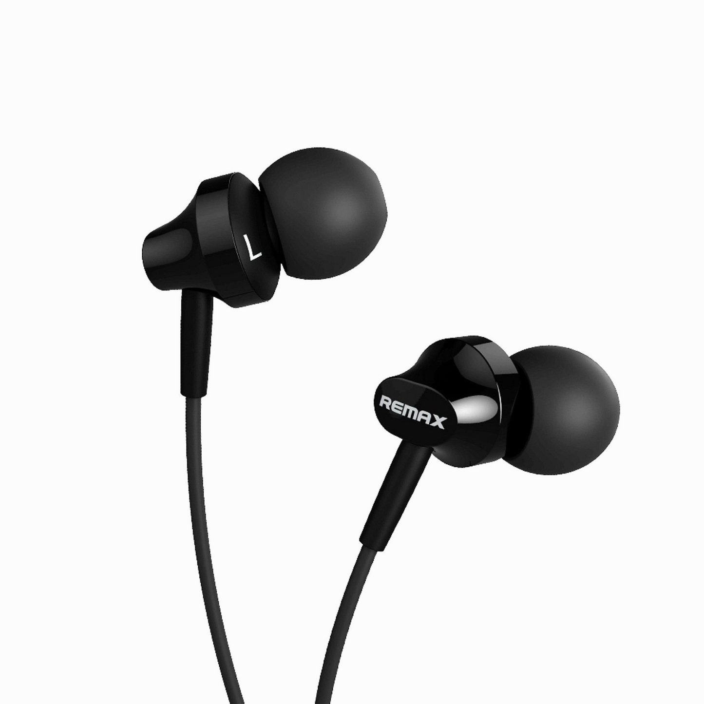 REMAX 3.5mm Wired Earphone RM-501 Black
