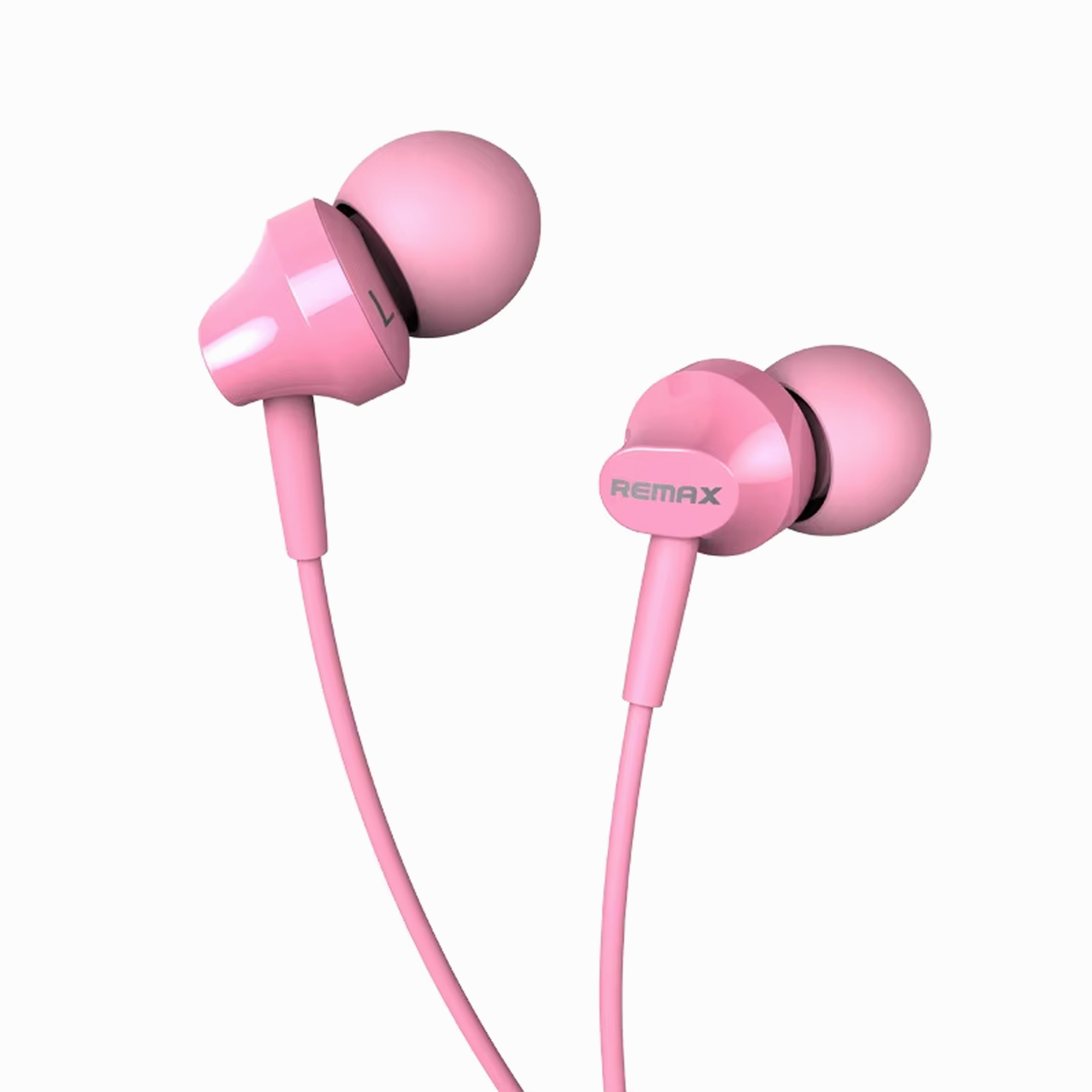 REMAX 3.5mm Wired Earphone RM-501 Pink