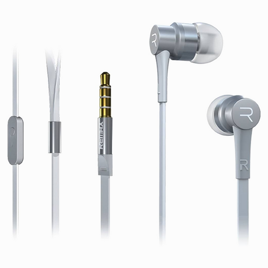 REMAX 3.5mm Wired Earphone RM-535 White