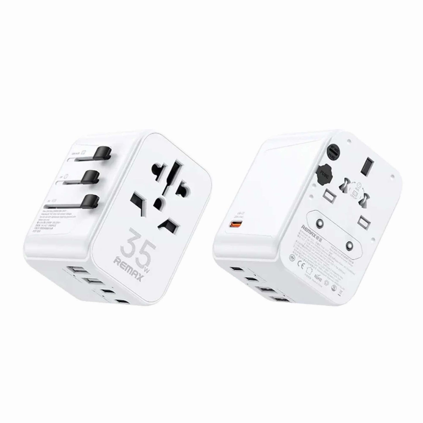 REMAX ASTRO SERIES 35W MULTIFUNCTIONAL CHARGER RP-U11 UK/US/EU/AU/CN