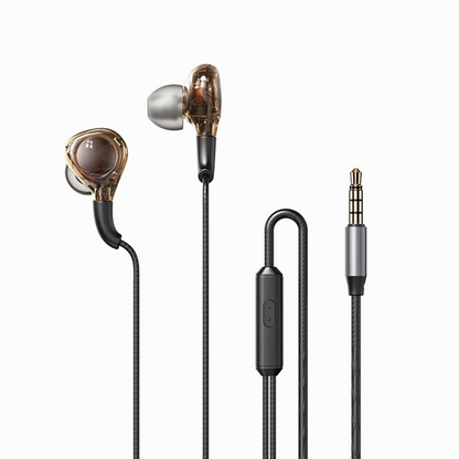 REMAX Wired Earphone for Music and Call RM-670 Black