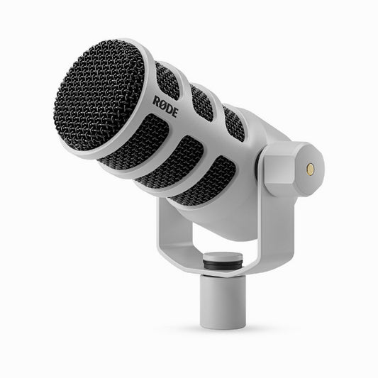 RODE PodMic USB and XLR Dynamic Broadcast Microphone (White)