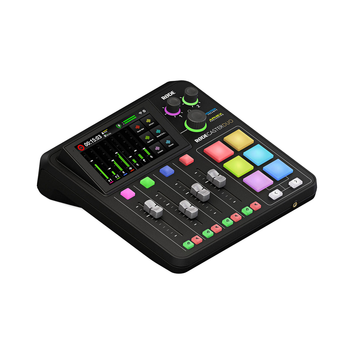 RØDE RØDECaster Duo Integrated Audio Production Studio – Black