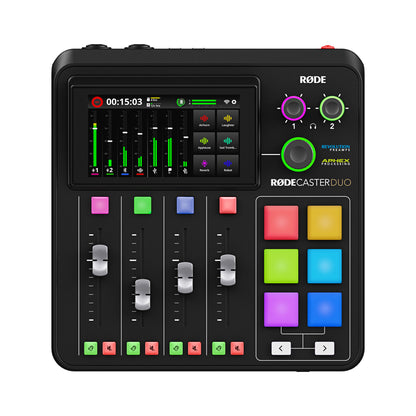 RØDE RØDECaster Duo Integrated Audio Production Studio – Black