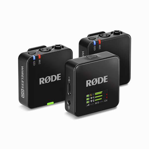 RODE Wireless GO (Gen 3) 2-Person Compact Digital Wireless Microphone