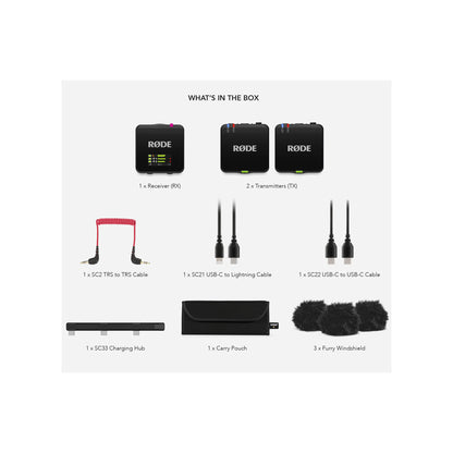 RODE Wireless GO (Gen 3) 2-Person Compact Digital Wireless Microphone