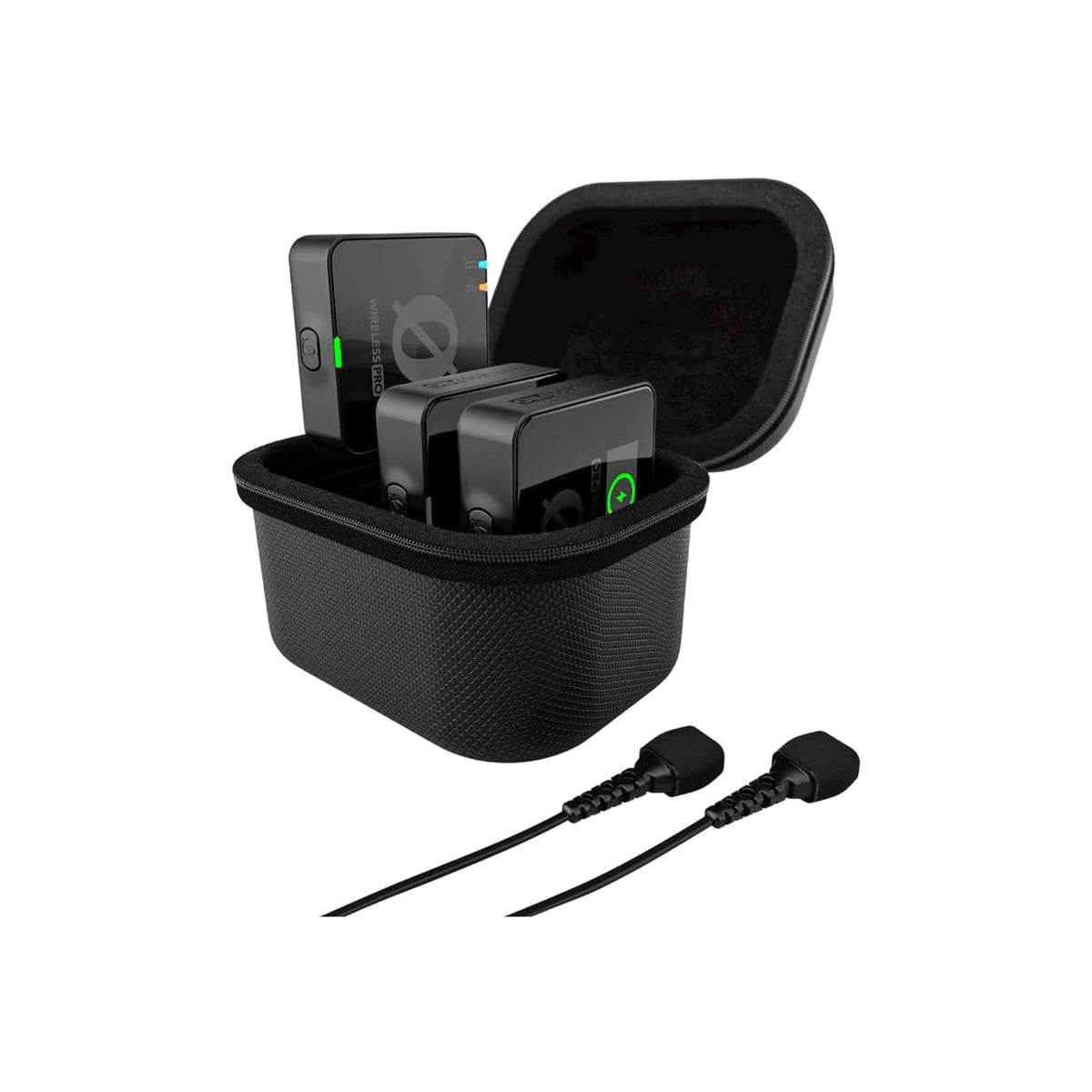 RODE Wireless PRO 2-Person Clip-On Wireless Microphone System/Recorder with Lavaliers (2.4 GHz)