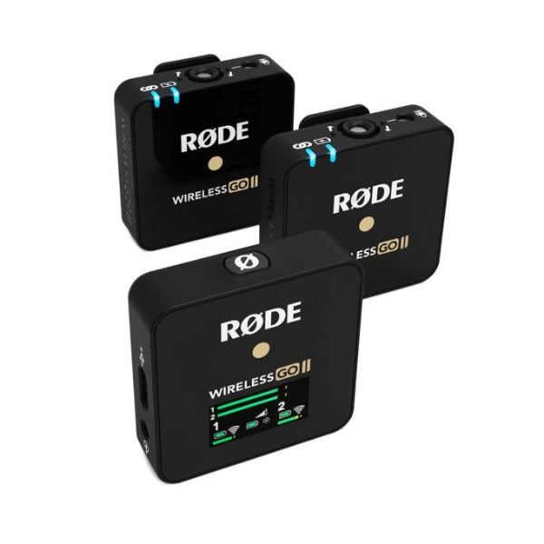 RODE WIRELESS GO II DUAL CHANNEL MICROPHONE SYSTEM