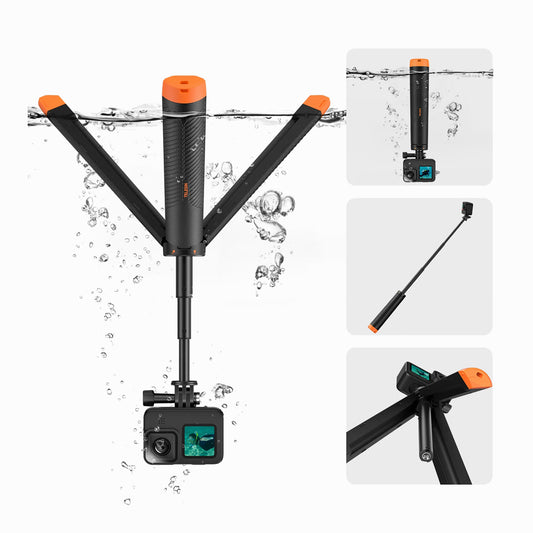 TELESIN FLOATING TRIPOD SELFIE STICK FOR ACTION CAMERAS(S1-TSS-02)