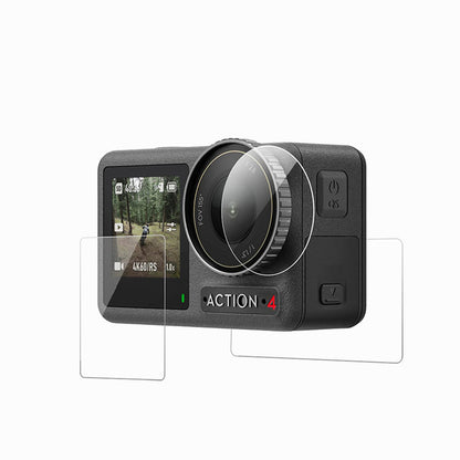 TELESIN Screen Guard Protective HD Film 2 SET for DJI Action 5 Pro(S6-FLM-09-TDJ)