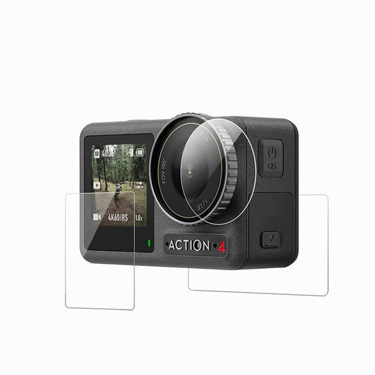 TELESIN Screen Guard Protective HD Film 2 SET for DJI Action 5 Pro(S6-FLM-09-TDJ)