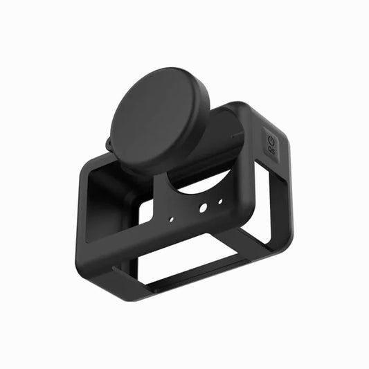 TELESIN Silicone Protective Case with Lens Cap for DJI Osmo Action 3/4 - S6-PTC-06-TDJ - Black