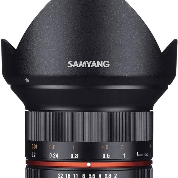 SAMYANG 12 MM F2.0 SONY E ULTRA WIDE ANGLE LENS