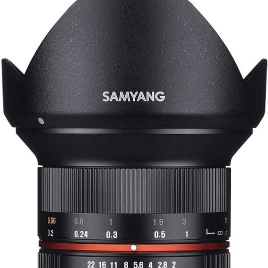 SAMYANG 12 MM F2.0 SONY E ULTRA WIDE ANGLE LENS