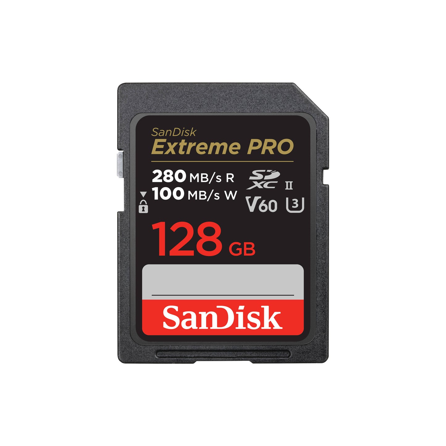 SanDisk Extreme PRO 128GB SDXC UHS-II V60 Memory Card – 280MB/s