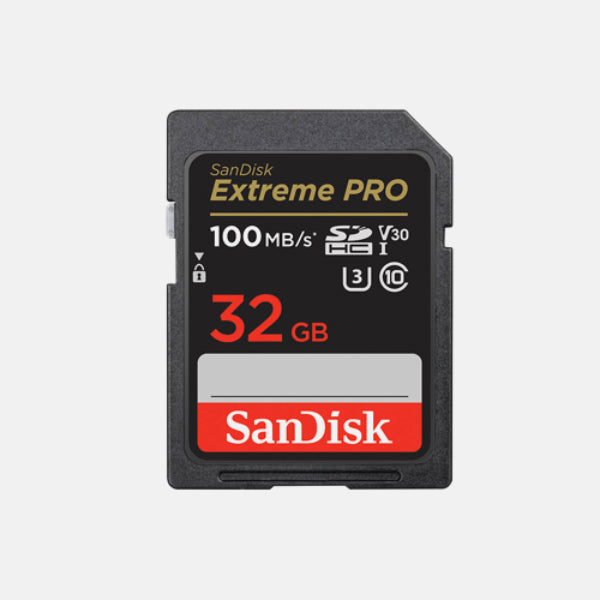 SANDISK Extreme Pro 32GB 100MB/s UHS-I  V30 CARD( SDSDXXO-032G )