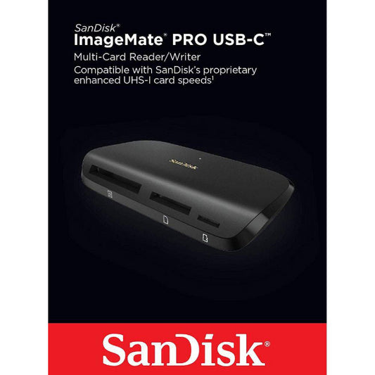 SANDISK IMAGEMATE PRO USBC-C MULTI-CARD READER/WRITER( SDDR-A631)