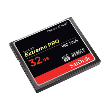 SanDisk 32GB 160MB/S Extreme PRO CompactFlash Memory Card – UDMA 7