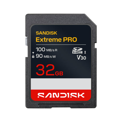 SANDISK Extreme Pro 32GB 100MB/s UHS-I  V30 CARD( SDSDXXO-032G )