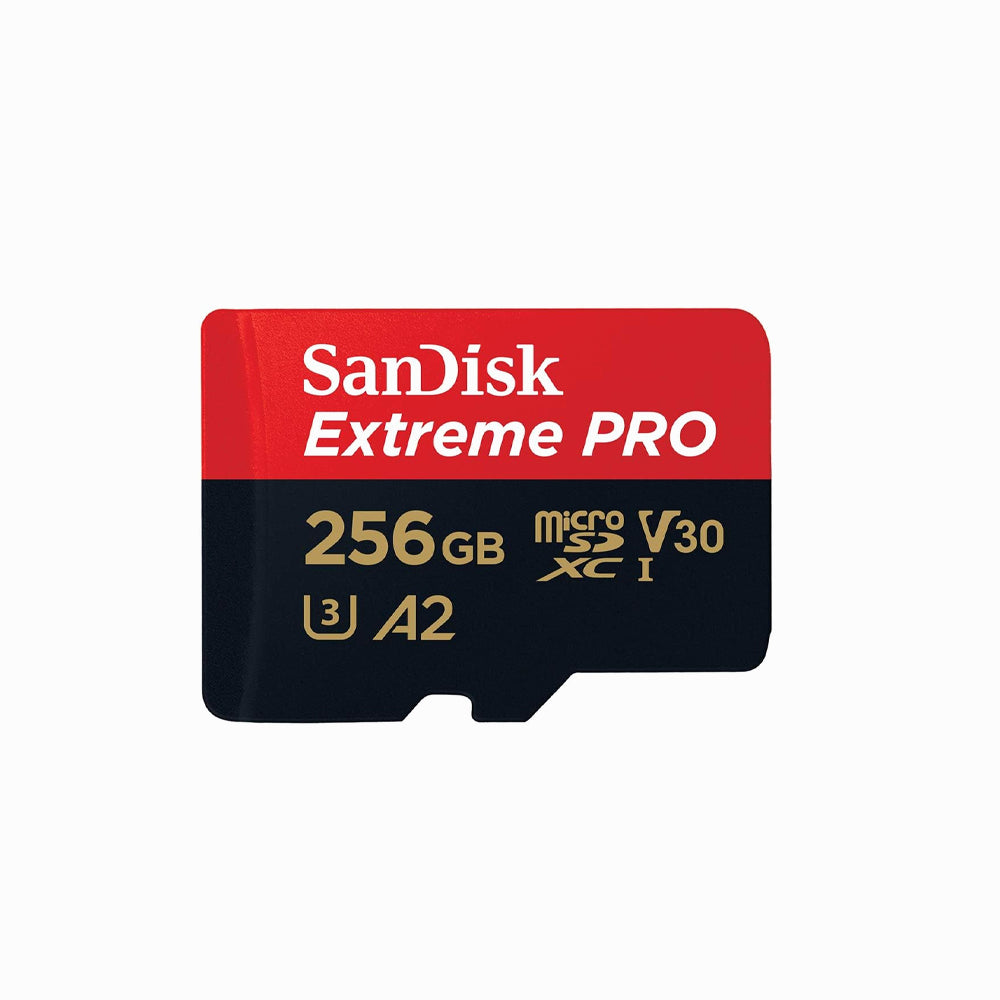 SanDisk Extreme PRO 256GB microSDXC UHS-I Memory Card (200MB/s Read, 140MB/s Write)