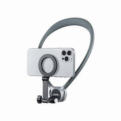 TELESIN 2in 1 Magnetic NECK Mount for Action Camera SE 2.0(P2-HNB-02)