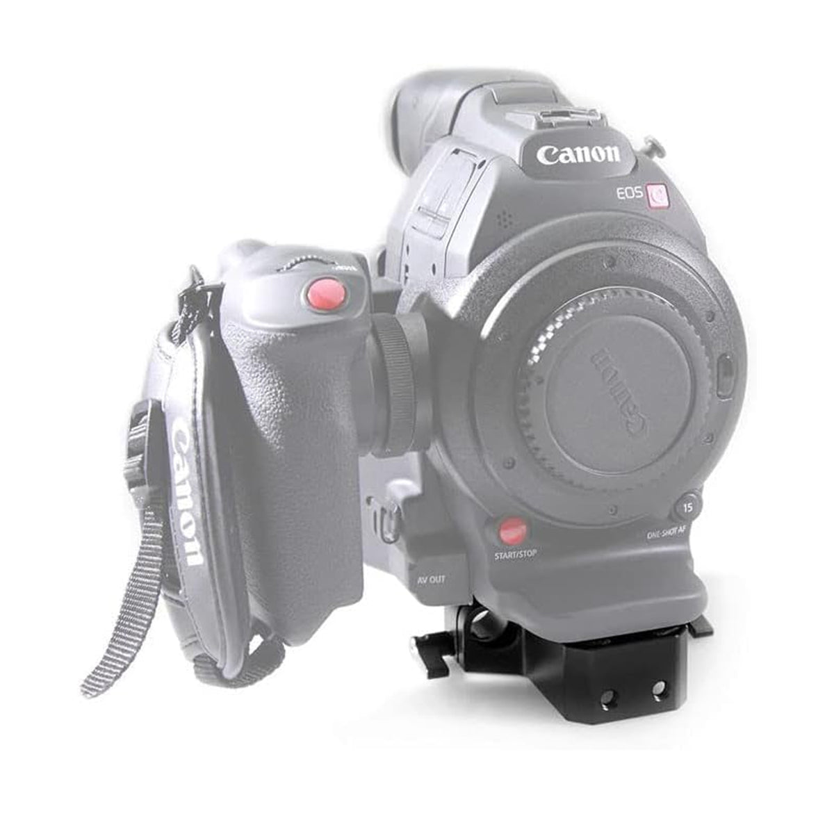 SMALLRIG Camera Baseplate with 15mm LWS Rod Rail Clamp-1674